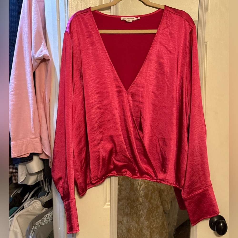 Satin top